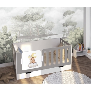 Детская кровать с высокими бортиками Сказка 