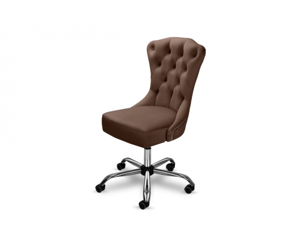 Компьютерный стул Милано коричневый