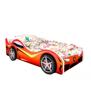 Детская кровать в виде машины Ламборджини
