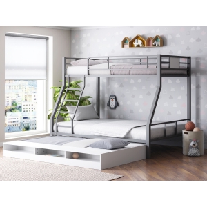 Двухъярусная кровать Гранада 1КВ с дополнительным спальным местом