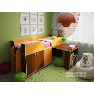 Кровать для детей Фанки Кидз 10