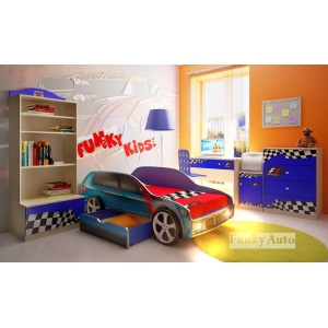 Серия Фанки Авто + кровать машина БМВ Х5 - готовая композиция 1