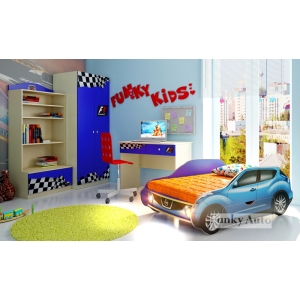 Детская мебель Фанки Авто + кровать машина Ниссан Жук