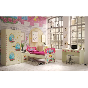 Мебель для девочек серии Замок Принцессы - готовая комната 3