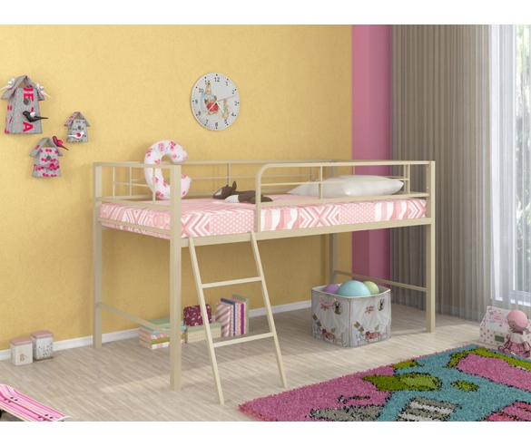 Детская кровать Севилья - цвет слоновая кость