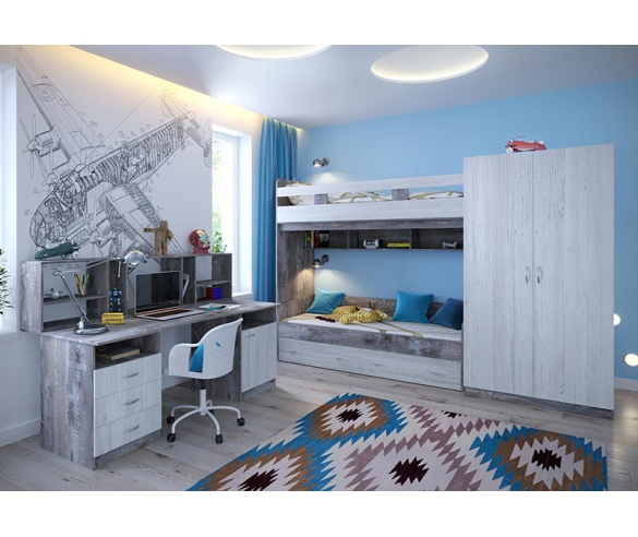 Детская комната: мебель Юта в скандинавском стиле