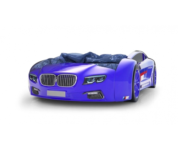 Roadster БМВ синяя вид спереди