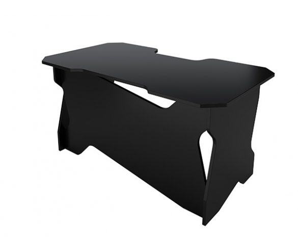 Игровой компьютерный стол в черном цвете