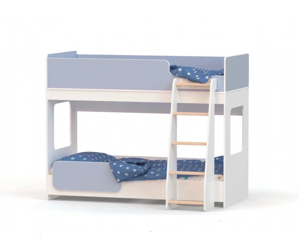 Кровать для двух детей Риджимми 4.2 голубой