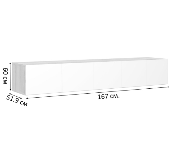 Схема с размерами антресоли для малого моста НД-01