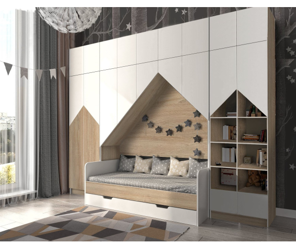 Мебель для детской в скандинавском стиле Нордик