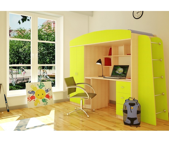 Мебель Орбита-8 - кровать чердак для детей