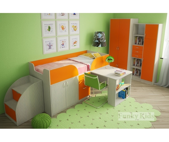 купить недорогую детскую мебель Фанки Кидз 10 со склада в Москве