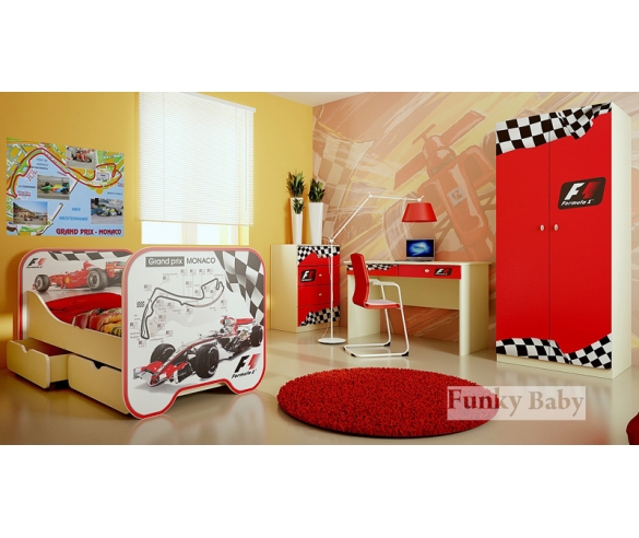 детская комната Формула 1