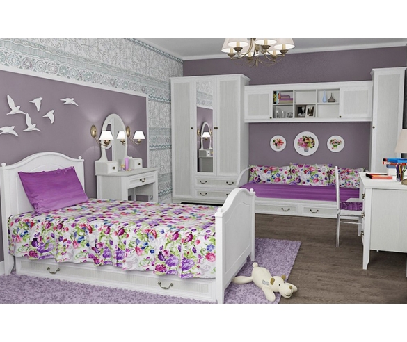Детская комната для двоих детей Классика от фабрики 38 Попугаев 