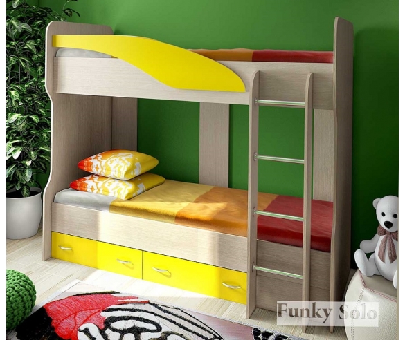 Фанки Соло 4 детская кровать для детей от 2-х лет и подростков