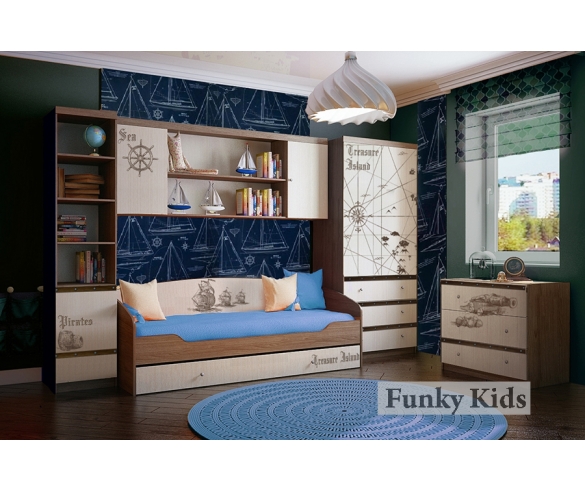 Мебель Пираты - готовая комната серии Пираты для детей и подростков