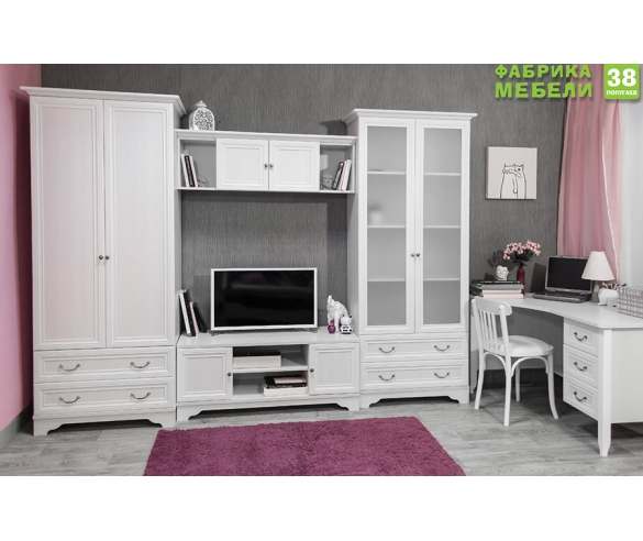 Детская и подростковая мебель Классика от фабрики 38 Попугаев - готовая комната 