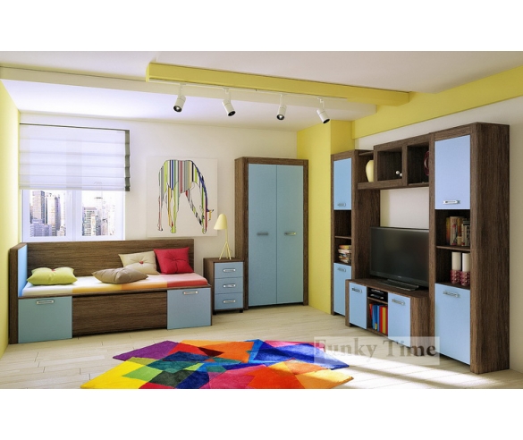 Серия детской и подростковой мебели Фанки Тайм - готовая комната 