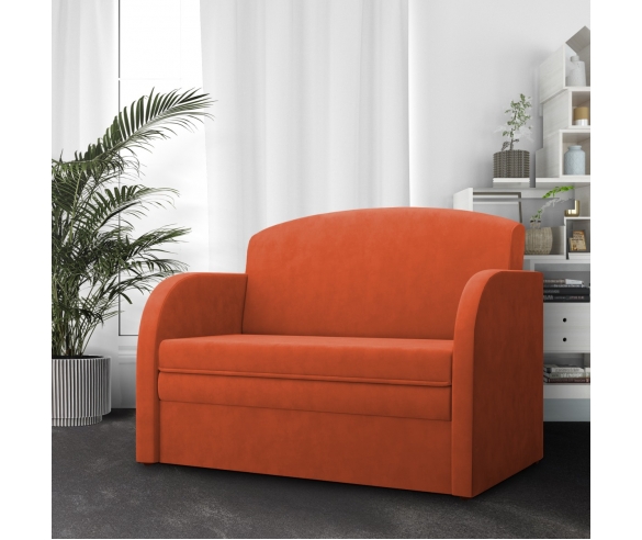 Диван кровать Бланес 4, цвет оранжевый.