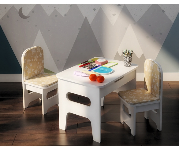 Комплект столик + стульчики Сказка