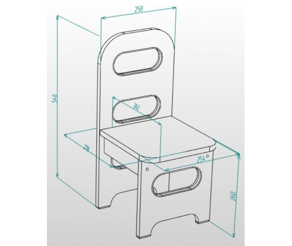 Схема стула СТ-02