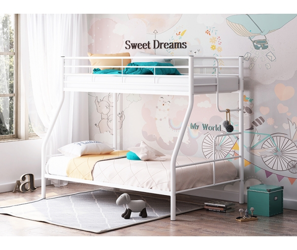 Двухъярусная кровать Гранада 3 в белом цвете