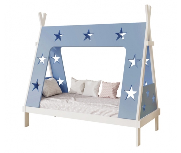 Кровать Jimmy Air Vigi Stella, цвет голубой.